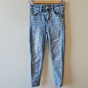 American Eagle Next Level Stretch Size 2 High Rise Jegging